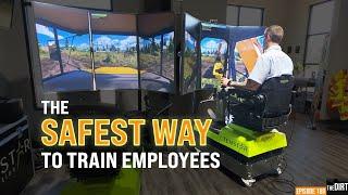 Tenstar VR Simulators Can Safely Train Equipment Operators