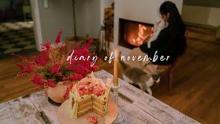 #88 November Cooking and Daily Life Vlog | Ps: Husband Baked Me a Birthday Cake