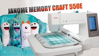 ВЫШИВАЛЬНАЯ МАШИНА JANOME MEMORY CRAFT 550E