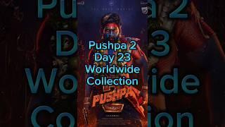 Pushpa2 Day 23 Worldwide Collection|| #pushpa2 #pushpa3 #rashmikamandanna #alluarjun #akrmoviemorsel