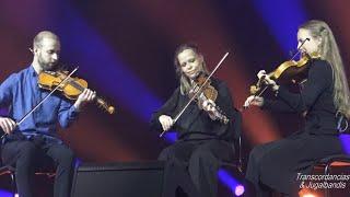 Anne Hytta / Tuva Færden / Sivert Holmen - hardanger fiddle trio at Førdefestivalen 09/07/2022