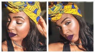 EASY & QUICK Turban Wrap Style + African print headwrap | CiCi Moya