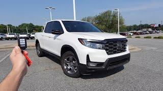 2024 Honda Ridgeline Trailsport AWD: Start Up, Walkaround, Test Drive and Review