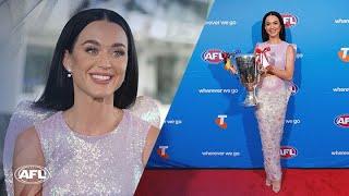 Katy Perry's EXCLUSIVE INTERVIEW ahead of 2024 Toyota AFL Grand Final Performance