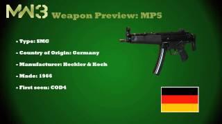 MW3: Gun Information - MP5 | Episode 1 | by 1tomread1
