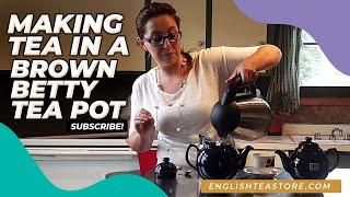 Making Tea in a Brown Betty Tea Pot | English Tea Store