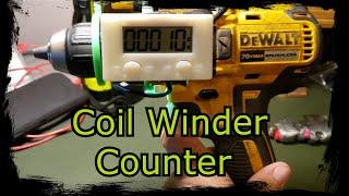 Easy Dewalt Drill Coil Winder Counter Attachment