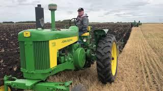 2019 Plowing Hitterdal, MN Day 1 John Deere 730 720 50 G International H Minneapolis Moline U CO-OP