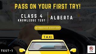 Alberta Class 4 Knowledge Test - 1 | Practice Questions