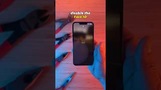 How to quickly disable FaceID to make password required on iPhone