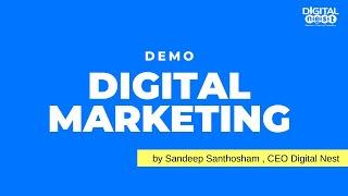 Digital Marketing Demo By Digital Nest