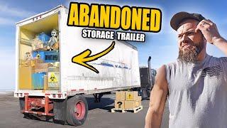 I Spent $1000 on a FULL Abandoned Storage Trailer and Immediately Regret It!