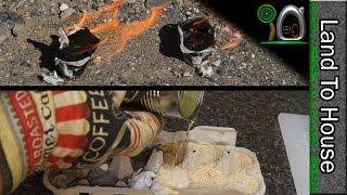 Sawdust and Dryer Lint Fire Starters