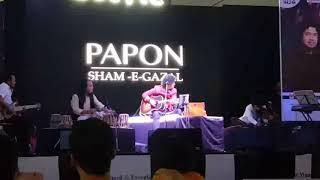 Papon at Sham-Ae-Gazal|| kal chaudhvin ki raat thi|| Papon's Epic Singing