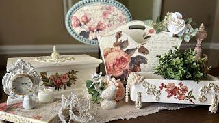 Creating Shabby Chic Thrift Flips with the IOD Spring Release