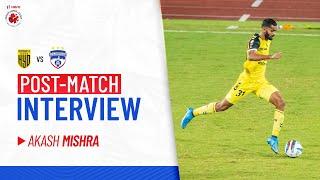 Post-match Interview - Akash Mishra | HFC vs BFC | Hero ISL 2021-22