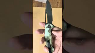 Kubey ku210L Folding 14c28n Steel Camo G10 Handle