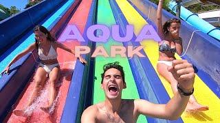 Turistlerle Aqua Parkta Bir gün Geçirmek | Korkunç Kaydıraklar