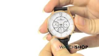 Kennett Ladies' Lady Savro Chronograph Watch (LWSAVWHGOLBR )