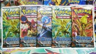 OPENING 5 POKEMON STEAM SIEGE LOOSE BOOSTER PACKS!!! - BoosterKings