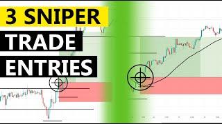 3 SNIPER TRADING STRATEGIES that work  - FULL TRADING STRATEGY 