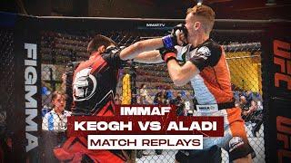 Keith Keogh vs. Moshe Aladi at 2022 MMA Euros | IMMAF Match Replays