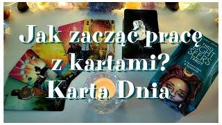 Tarot. Jak zacząć pracę z kartami? WAŻNE INFORMACJE na początek. Karta Dnia. Nauka Tarota ⭐⭐