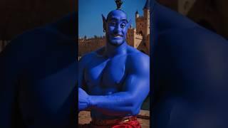 Bringing Aladdin to Life: Cartoon to Realit #livingcartoon #aladdin #jasmine #disney  #fusion #ai