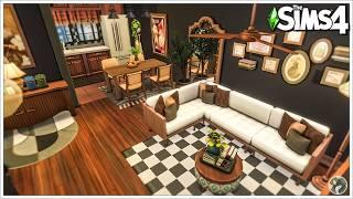 Trendy Apartment  The Sims 4 Apartment Renovation: Speed Build No CC