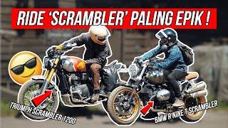 RIDE KE 'TEMPAT RAHSIA' | TRIUMPH SCRAMBLER 1200 & BMW R NINE T SCRAMBLER | KHATAM RIDES 2024