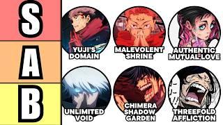 Ranking All 14 Domain Expansion in Jujutsu Kaisen