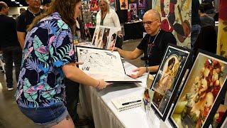 Famous Comic Book Creators Selling Original Art EVERYWHERE at Heroes Con 2024!