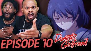 SHE CAUGHT HIM LYING l Domestic Girlfriend Episode 10 First Time Watching - Reaction!