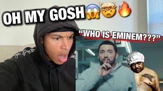 FIRST TIME HEARING Eminem - Godzilla ft. Juice WRLD (REACTION!)