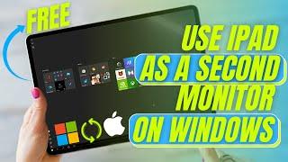 How To Use iPad As Second Monitor On Windows 10 | Best Duet Display Alternative