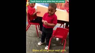 Teach Your Children To Pray While They Are Young!
