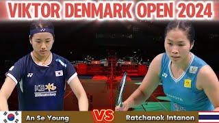 Amazing Play! An Se Young (KOR) vs Ratchanok Intanon (THA) | R16 | Badminton VDO24