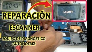 REPARACIÓN ESCANNER AUTOMOTRIZ LAUNCH CPR909X , EQUIPO DE DIAGNÓSTICO AUTOMOTRIZ SCANNER LAUNCH