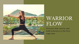 Warrior Flow | 30 Minute Yoga Class | Strong Vinyasa Yoga