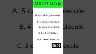 Bioenergetcis chapter mcqs #krebs cycle#neet#shorts #biology #mdcat #pmdc #mdcatmcqs