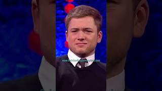 Taron Egerton shows off his Welsh accent