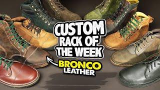 10 CUSTOM LEATHER BOOTS! // Custom Rack of the Week #8