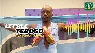 Letsile Tebogo is impressed with his achievement of winning the men's 200m Olympic Gold