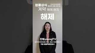 김진영 종합법률사무소 봄날 대표변호사 창업에필요한 보험.세무.법 계약해지 해제 편 기업자문변호사 최초공개하면 생기는일 #shorts