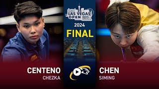 FINAL Chezka Centeno vs Siming Chen▸ 2024 Las Vegas Open by Rums of Puerto Rico