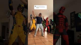 Deadpool Bye Bye Bye NSYNC - FULL DANCE #deadpool #wolverine #nsync #trend