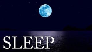 Sleep Music and Water Relaxation - Relaxing Sea and Moon Scenery