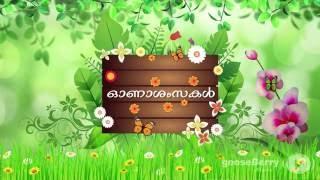 Happy Onam Wishes in malayalam - Onasamsakal Animated Video for whatsapp & facebook 2021 |gooseBerry