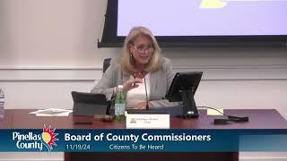 Board of County Commissioners 2 p.m. Regular Meeting & 6 p.m. Public Hearing 11-19-24