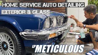 EXTERIOR DETAILING | step by step | paint polishing | paint correction|decontamination|home service